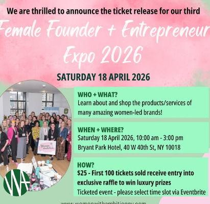 WWA Female Entrepreneurs & Founders Expo